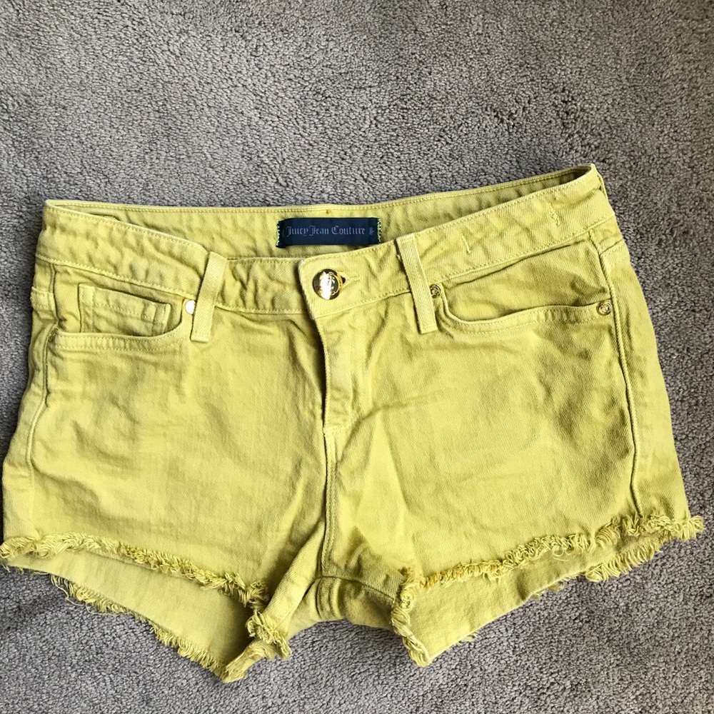 Juicy Couture Midrise Cutoff shorts